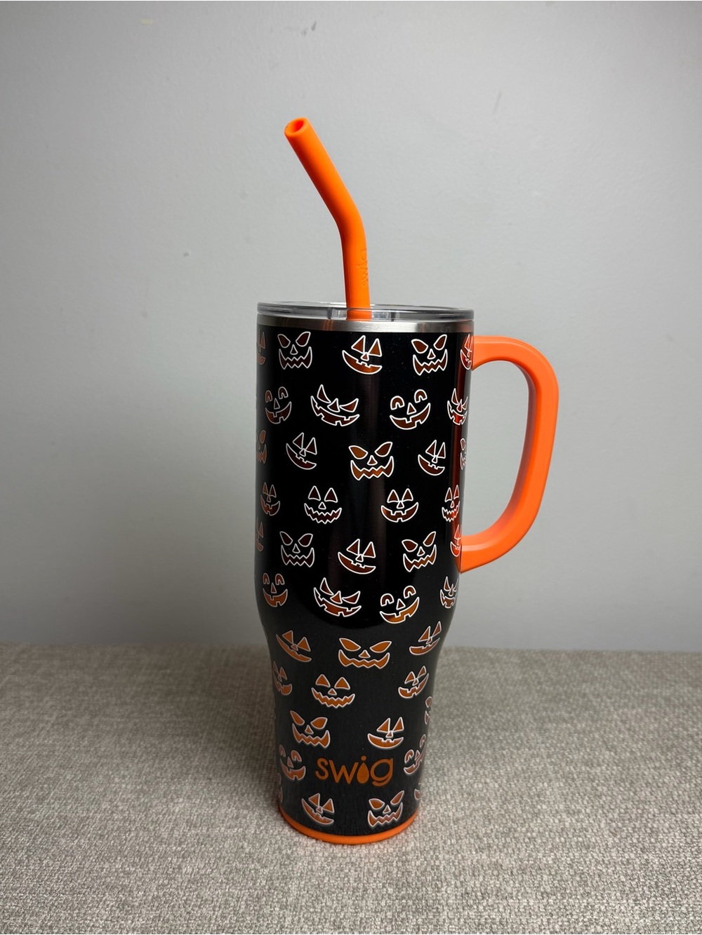 Swig Life Jeepers Creepers Jack-o-lantern Mega Mug Glows Halloween Tumbler
